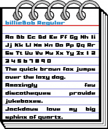 billieBob Regular Font