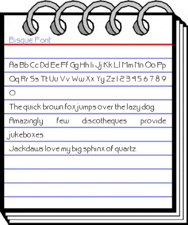 Bisque Font Font