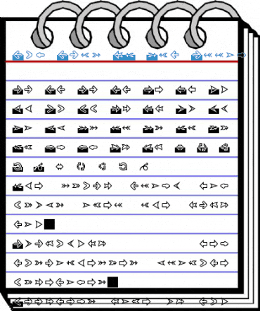 Bix Bats LT Std Arrow Font