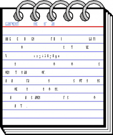 BlagovestThreeC Regular Font