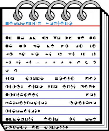 Blickfang Regular Font