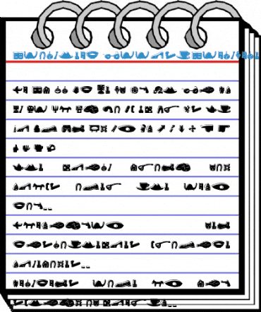 Blockhead IllustBlackFace Font