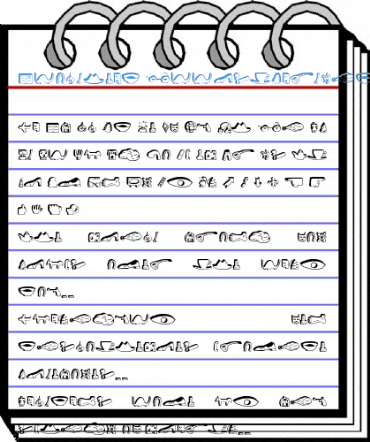 Blockhead IllustDarkSide Font