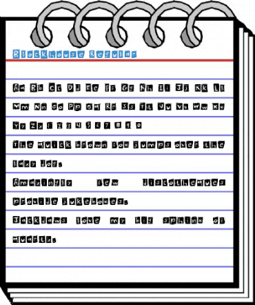 Blockhouse Regular Font