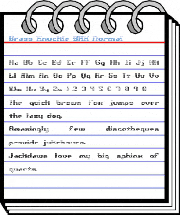 Brass Knuckle BRK Normal Font