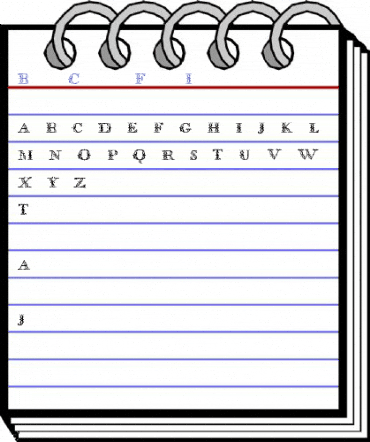 BodoniClassic FloralInitials Font