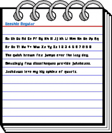 Boochie Regular Font