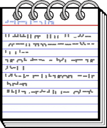Borders Droughts Font