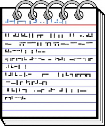 Borders Small Diamonds Font