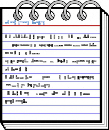 Borders Zues Font