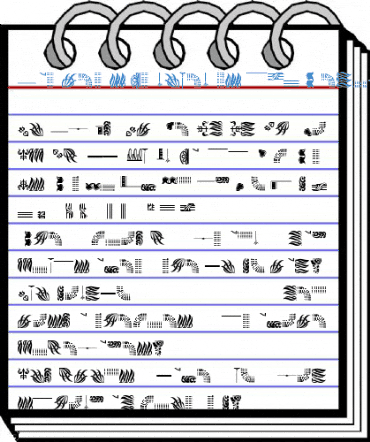 Borders Ornaments P02 Regular Font
