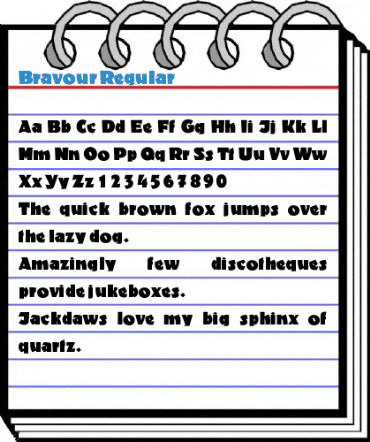 Bravour Regular Font