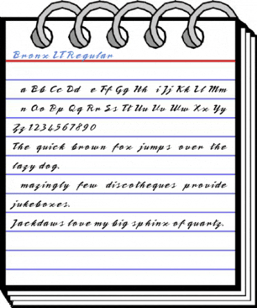 Bronx LT Regular Font