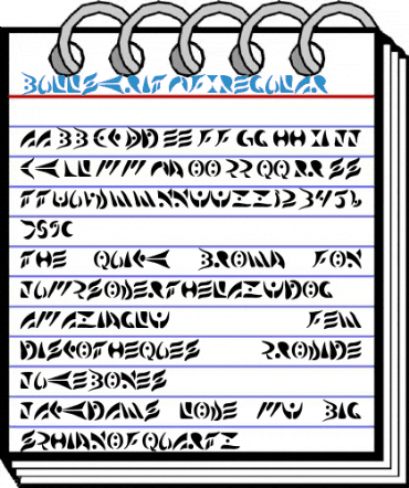 Bullskrit NFI Regular Font