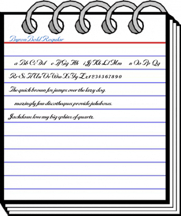 ByronBold Regular Font