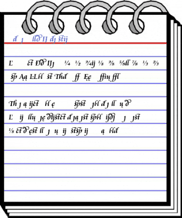 Cataneo Bold Extension Font
