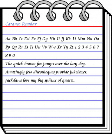 Cataneo Regular Font