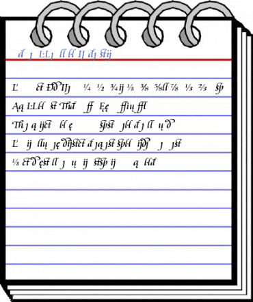 Cataneo Regular Extension Font