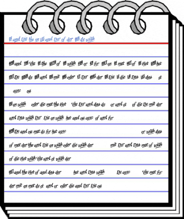 CatchWords One Font