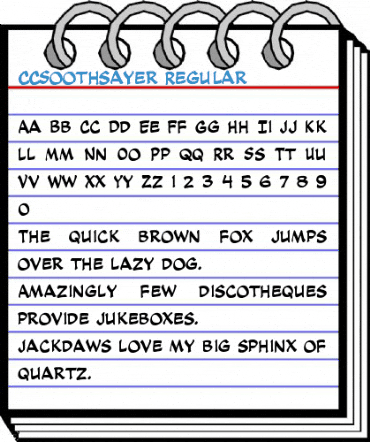 CCSoothsayer Font