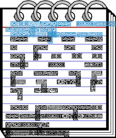 CelticBorders Regular Font