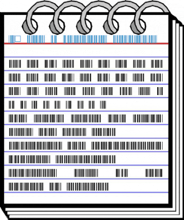 Z: 3of 9 BarCode Regular Font