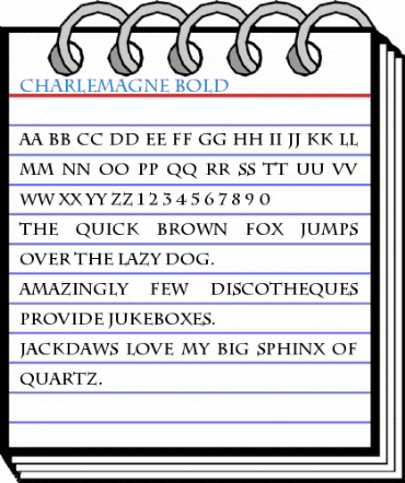Charlemagne Bold Font