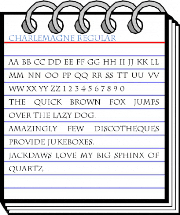 Charlemagne Regular Font