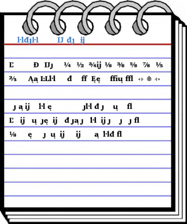 Charter Black Extension Font