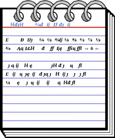 Charter Black Italic Extension Font