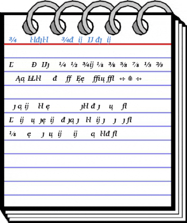 ITC Charter Bold Italic Extension Font