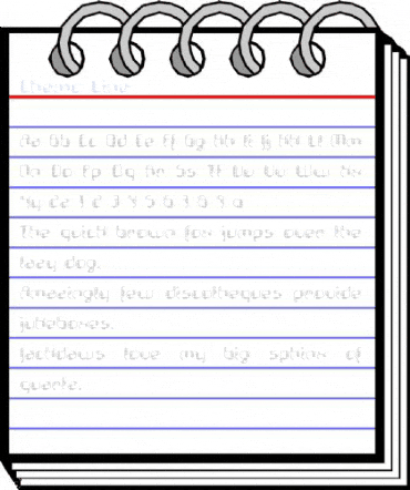 Chemo Line Font