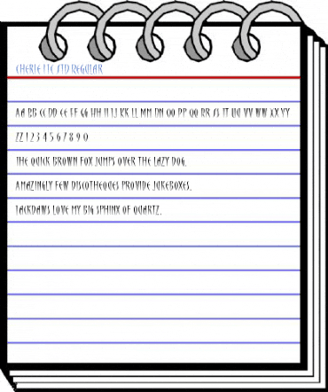 Cherie ITC Std Regular Font