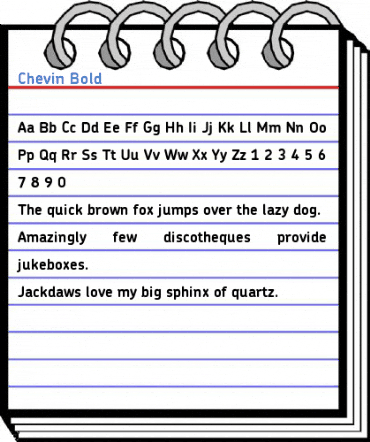 Chevin Bold Font
