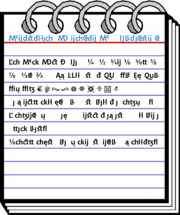 Bitstream Chianti Bold Extension Font