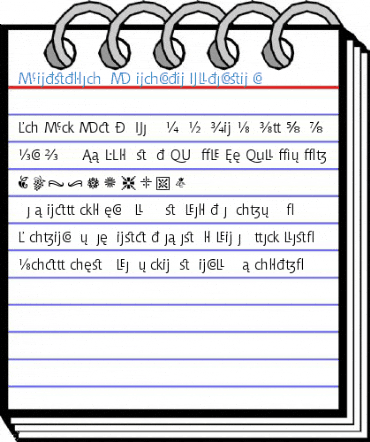 Bitstream Chianti Extension Font