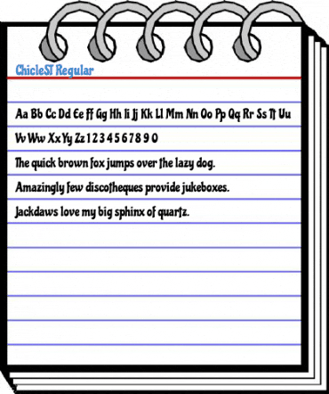 ChicleST Regular Font