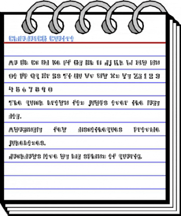 ChiladaICG Cuatro Font