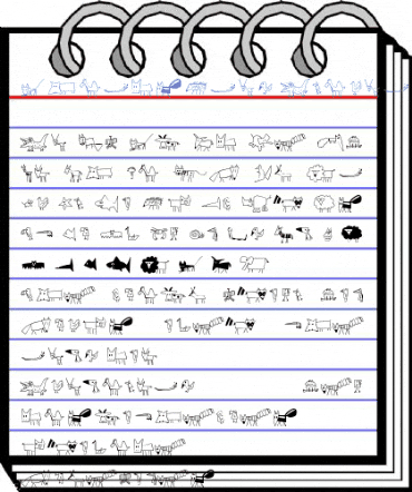 ChildsPlay Animals Font