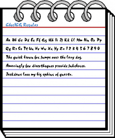ChocICG Regular Font