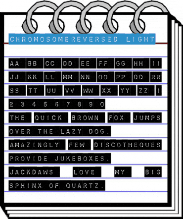 ChromosomeReversed Light Font