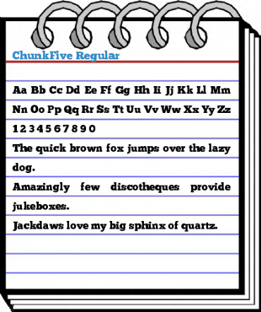 ChunkFive Regular Font