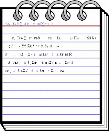 CliffordEighteen CapsExpert Font