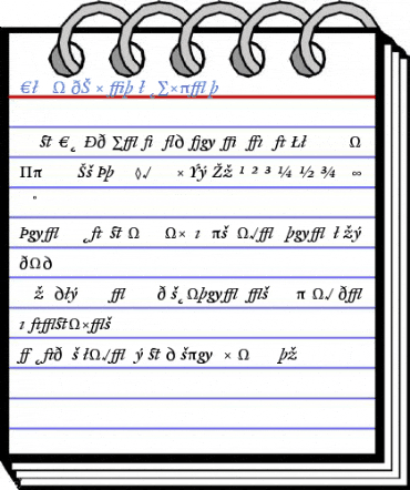 CliffordSix ItalicExpert Font