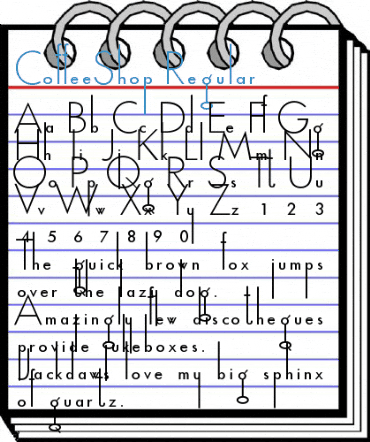 CoffeeShop Regular Font