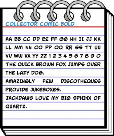 Collector Comic Bold Font