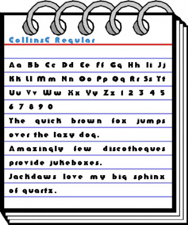 CollinsC Regular Font