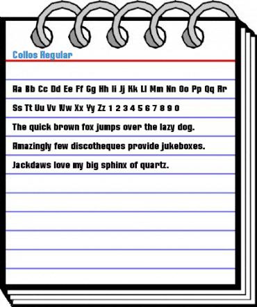Collos Regular Font