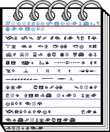 ColonialBulletsWF Regular Font