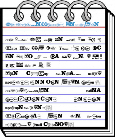 CompanyLogos Regular Font